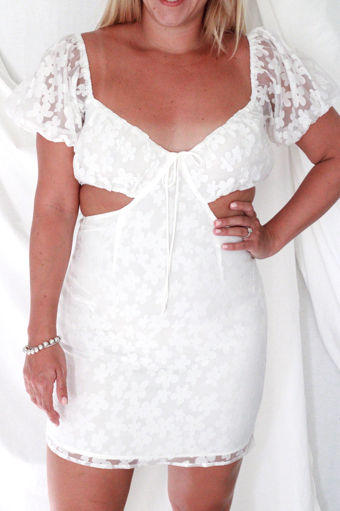 White Daisy Dress | Dressed By Ness Boutique