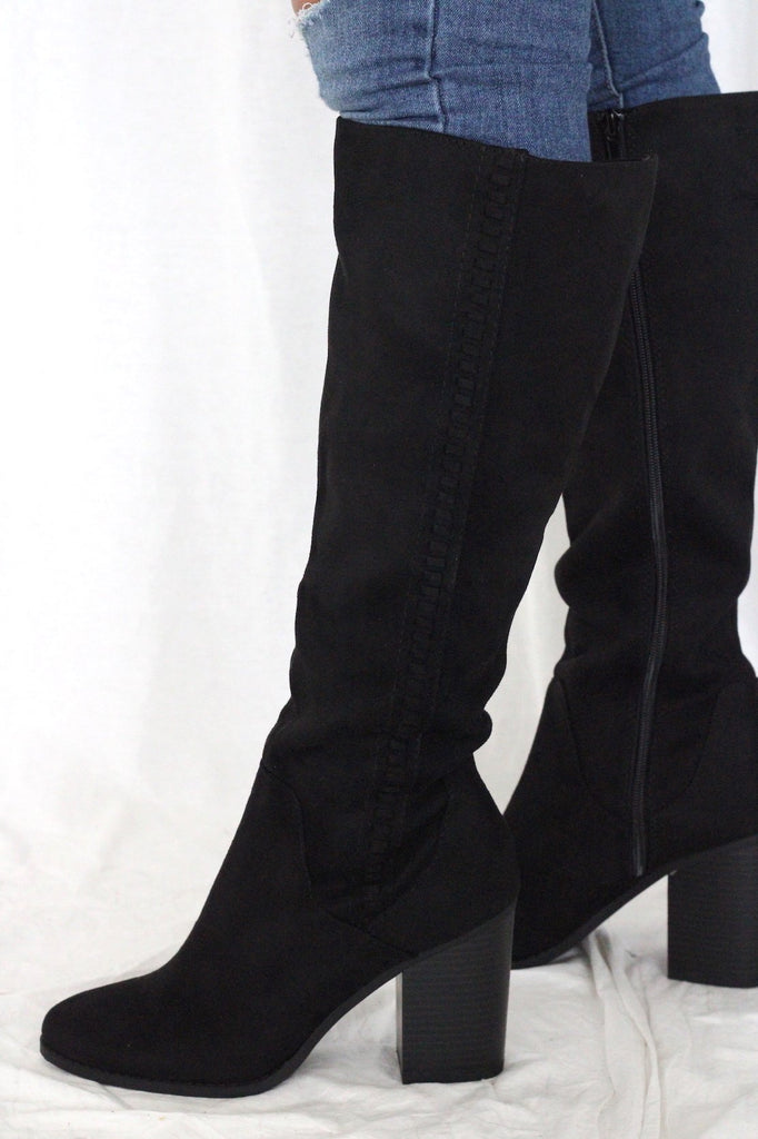 Hickory Boots- Black
