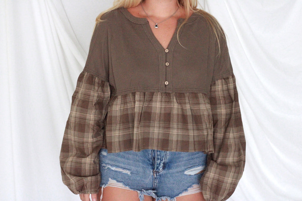 Fall Fever Babydoll Top